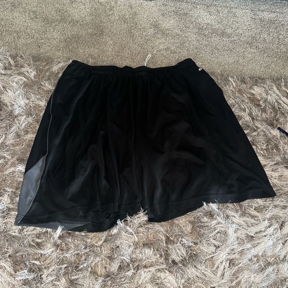Badger Black Athletic Shorts